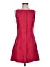 MNG Solid Red Casual Dress Size 4 - photo 1