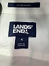 Lands' End 100% Cotton Ivory Long Sleeve Blouse Size 4 - photo 7