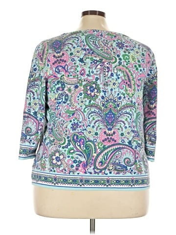 Talbots 3/4 Sleeve T-Shirt (view 2)