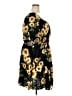 Torrid Floral Black Casual Dress Size 4X Plus (4) - photo 4