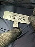 Teri Jon by Rickie Freeman 100% Polyester Blue Trenchcoat Size 2 - photo 3