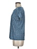 Jaclyn Smith Blue Short Sleeve Blouse Size M - photo 5
