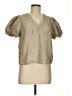 Ariat 100% Cotton Tan Short Sleeve Blouse Size M - photo 1