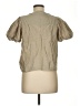 Ariat 100% Cotton Tan Short Sleeve Blouse Size M - photo 2