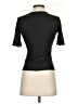 Double Zero Black Short Sleeve Turtleneck Size S - photo 2