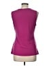 Ellen Tracy Purple Sleeveless Blouse Size L - photo 2