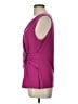 Ellen Tracy Purple Sleeveless Blouse Size L - photo 5