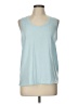 Athleta Blue Sleeveless T-Shirt Size L - photo 1