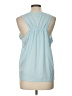 Athleta Blue Sleeveless T-Shirt Size L - photo 2