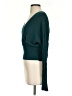 Pink Rose Teal Pullover Sweater Size XS - photo 5