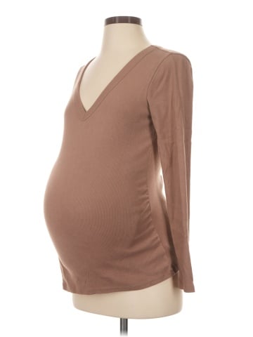 Old Navy - Maternity 3/4 Sleeve T-Shirt (view 1)