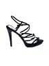 Badgley Mischka Solid Black Sandals Size 7 1/2 - photo 1