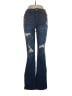 Almost Famous 100% Cotton Stars Blue Jeans Size 4 - photo 1