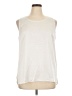 Halogen 100% Polyester Ivory Sleeveless Top Size XL - photo 1