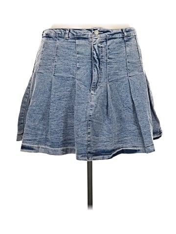 Thrill Denim Skirt (view 1)