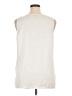 Halogen 100% Polyester Ivory Sleeveless Top Size XL - photo 2