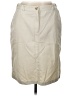 L.L.Bean 100% Cotton Solid Ivory Casual Skirt Size 12 - photo 1