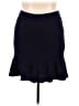Nanette Lepore 100% Nylon Solid Blue Formal Skirt Size L - photo 1