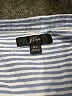 J.Crew Stripes Blue 3/4 Sleeve Button-Down Shirt Size XL - photo 7