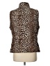 MICHAEL Michael Kors 100% Polyester Animal Print Gold Vest Size L - photo 2