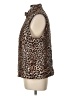 MICHAEL Michael Kors 100% Polyester Animal Print Gold Vest Size L - photo 5