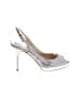Jimmy Choo Silver Heels Size EU 39 - photo 1