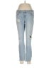 Zara Basic Hearts Blue Jeans Size 6 - photo 1