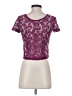 Atmosphere Purple Short Sleeve Top Size EU 36 / US 6 - photo 2