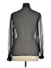 Adiva 100% Polyester Gray Long Sleeve Blouse Size XL - photo 2