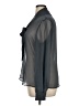 Adiva 100% Polyester Gray Long Sleeve Blouse Size XL - photo 5