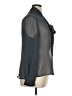 Adiva 100% Polyester Gray Long Sleeve Blouse Size XL - photo 4