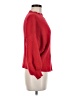 Line & Dot Red Pullover Sweater Size XS - photo 4