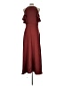 Nine West 100% Polyester Burgundy Cocktail Dress Size L - photo 2