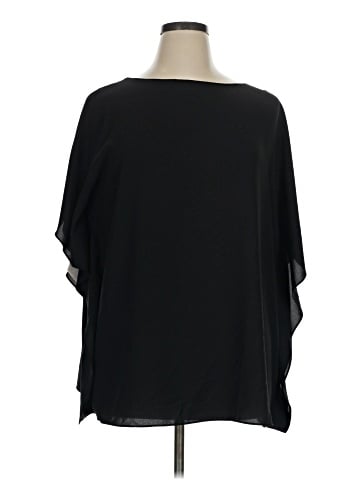 Anne Klein Short Sleeve Blouse (view 1)