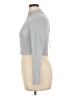 Elodie Silver Long Sleeve Top Size XL - photo 5
