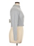 Elodie Silver Long Sleeve Top Size XL - photo 4