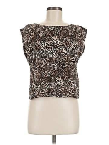 Alice + Olivia Sleeveless Silk Top (view 1)
