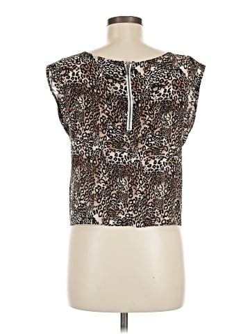 Alice + Olivia Sleeveless Silk Top (view 2)