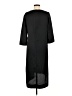Hatch 100% Polyester Solid Black Casual Dress Size Med Maternity - photo 2