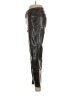 Gap 100% Polyester Metallic Black Casual Pants Size 27 waist (petite) - photo 5