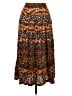 Assorted Brands 100% Rayon Animal Print Brown Casual Skirt Size 8 - photo 1