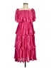 Dee Dee 100% Polyester Pink Cocktail Dress Size M - photo 1