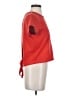 Madewell Red Verse Tie-Back Top Size S - photo 4