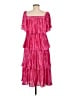 Dee Dee 100% Polyester Pink Cocktail Dress Size M - photo 2