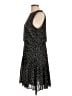 Ann Taylor 100% Polyester Polka Dots Black Casual Dress Size 12 - photo 5
