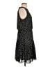 Ann Taylor 100% Polyester Polka Dots Black Casual Dress Size 12 - photo 4