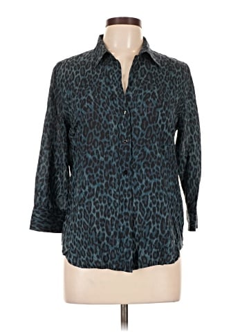 L'Agence 3/4 Sleeve Button-Down Shirt (view 1)