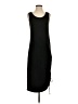 Green Envelope Solid Black Casual Dress Size S - photo 1