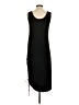 Green Envelope Solid Black Casual Dress Size S - photo 2