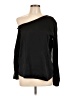 BCBGeneration 100% Polyester Black Long Sleeve Top Size M - photo 1